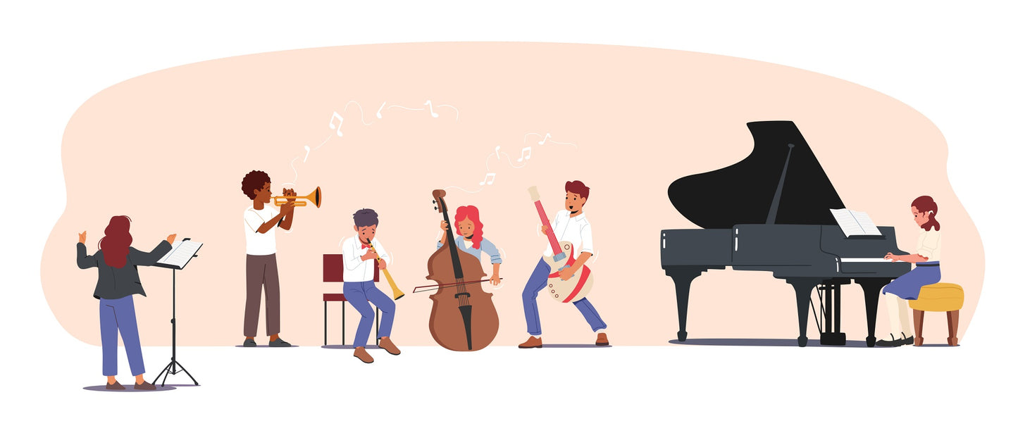 Music Lesson - 45 minutes (group) | موسيقى